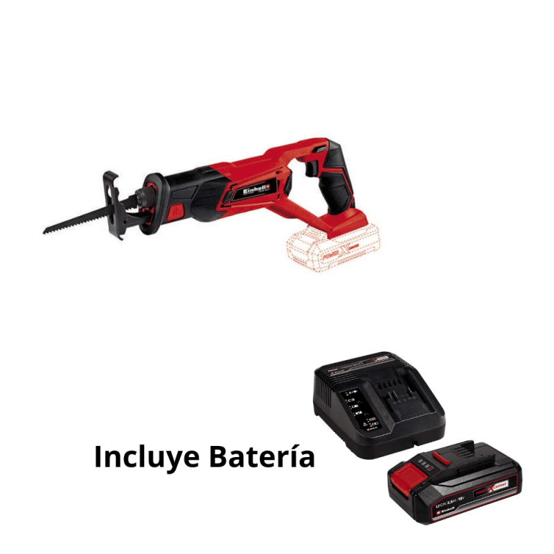 Sierra de Sable Inalámbrica 18 V - TE-AP 18 Li-Solo + Batería - EINHELL