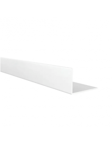 Perfil Angular de Aluminio Anodizado Mate 30x20x1000 mm – 1 Unidad