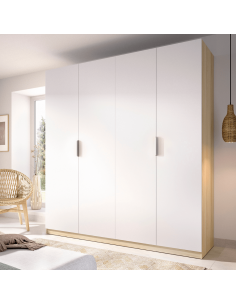 Armario 4 Puertas Abatibles...