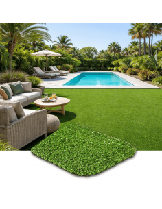 Césped Artificial de 7 mm Rollo 2 m de Ancho PVPm2 - JARBRIC