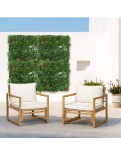 Jardín Vertical Artificial Nature 100x100 cm Verde JARBRIC
