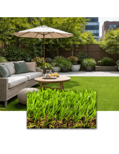 Rollo de Césped Artificial 27 mm Ibiza - JARBRIC