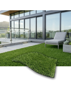 Césped Artificial COMPOGRASS Paradise Plus Al Corte 25-40 mm | Alta Calidad UV