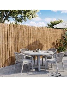 Rollo de Mimbre Natural Español sin Pelar de Primera Calidad para Cercados - JARBRIC 2 x 5 m