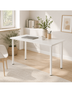 Mesa de Escritorio Personalizable con Patas Regulables - BRICOSORIANO