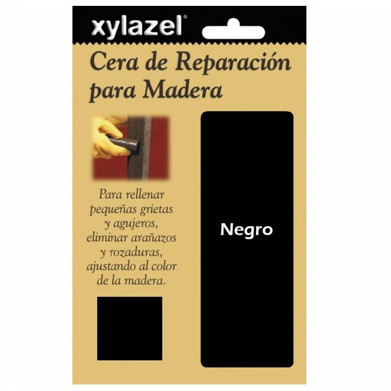 Comprar Cera Reparacion Madera Xylazel 22Grs. Negro