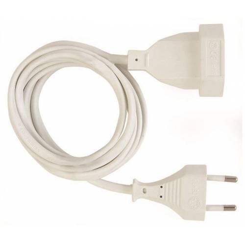 PROLONGADOR CABLE SIMONBRICO - 2 METROS BLANCO - BOLSA