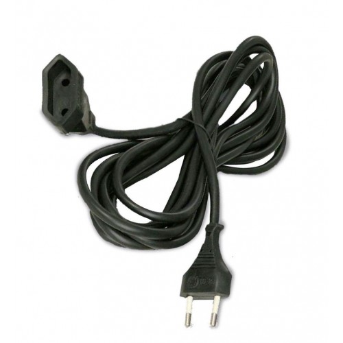 PROLONGADOR CABLE SIMONBRICO - 5 METROS NEGRO - BOLSA