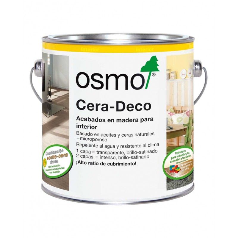 OSMO CERA DECO INTERIOR - 3143 COÑAC - 2.5 L