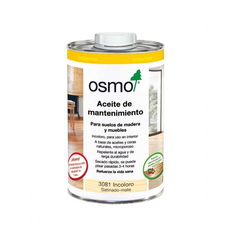 Aceite Cera Coloreado para maderas interior de OSMO
