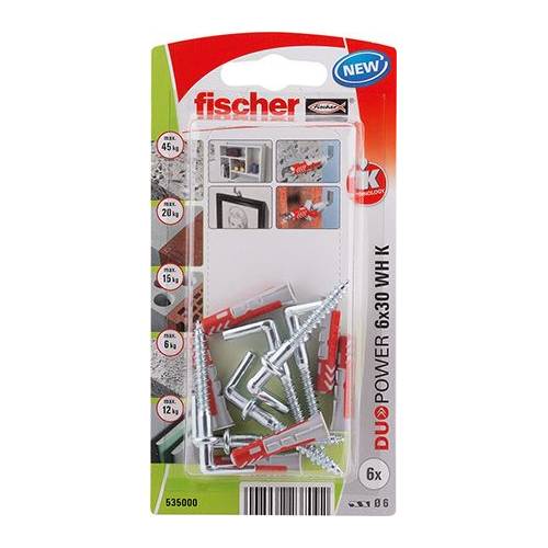 TACO FISCHER DUOPOWER  6X30 WH - BLISTER