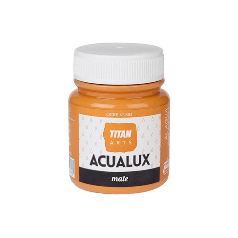 Pintura Acrílica Acualux - TITANLUX - Ocre mate 100 ml