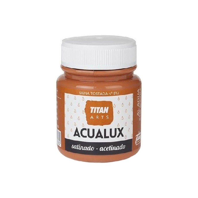 Pintura Acrílica Acualux - TITANLUX - Siena tostada satinado 100 ml