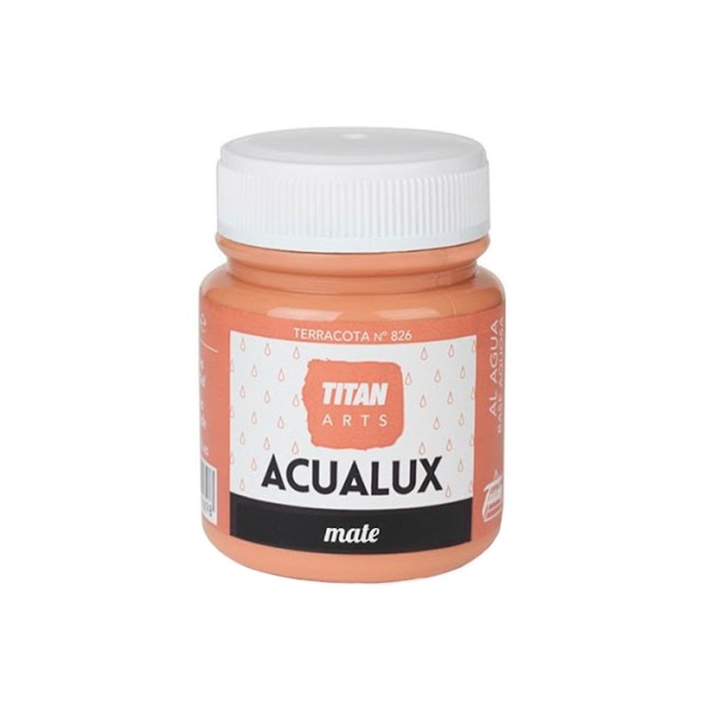 Pintura Acrílica Acualux - TITANLUX - Terracota mate 100 ml