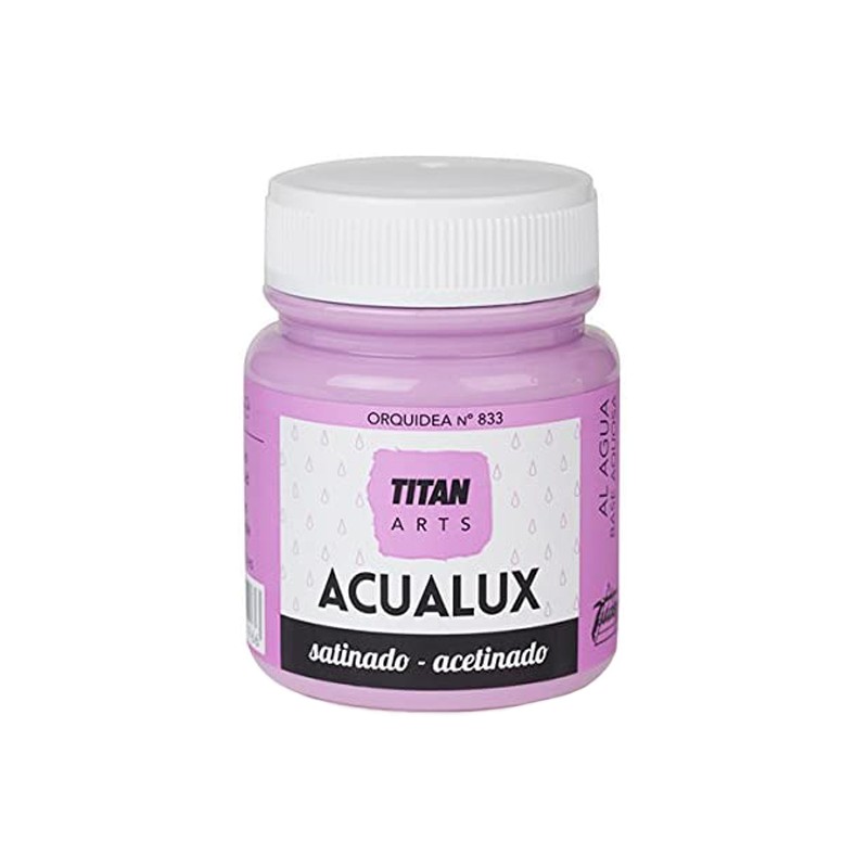 Pintura Acrílica Acualux - TITANLUX - Orquídea satinado 100 ml