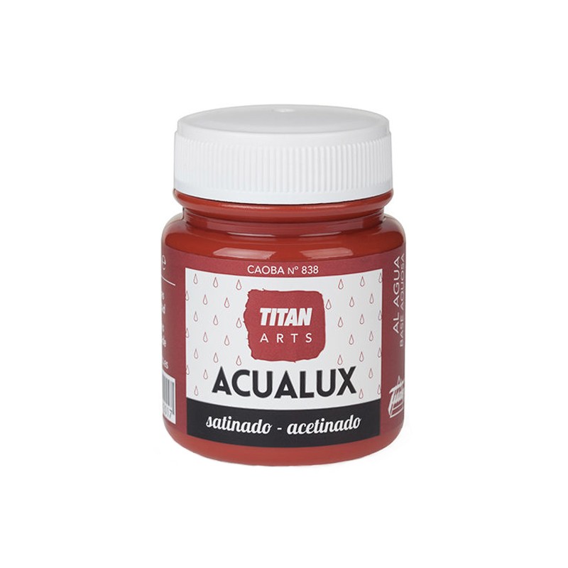 Pintura Acrílica Acualux - TITANLUX - Caoba satinado 100 ml