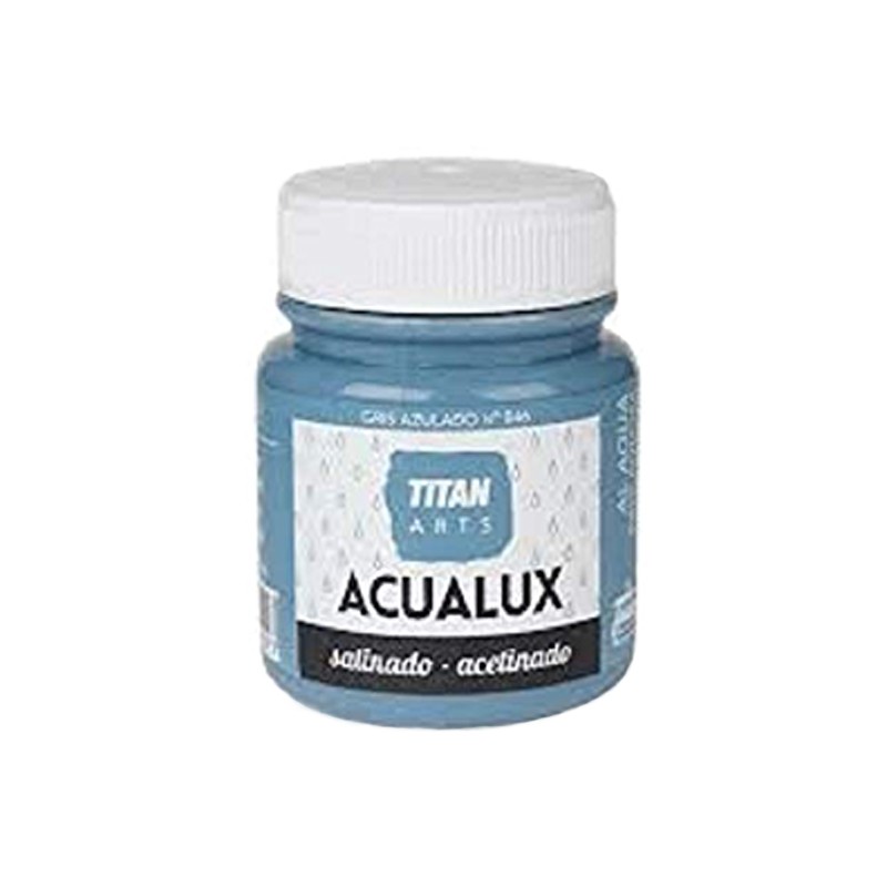 Pintura Acrílica Acualux - TITANLUX - Gris azulado satinado 100 ml