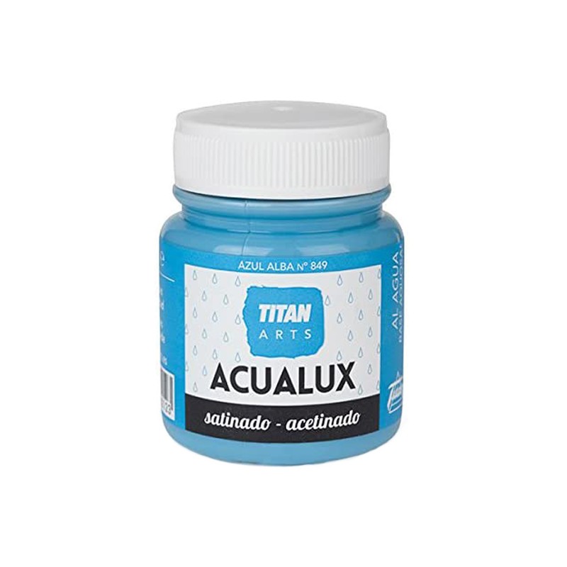Pintura Acrílica Acualux - TITANLUX - Azul alba satinado 100 ml