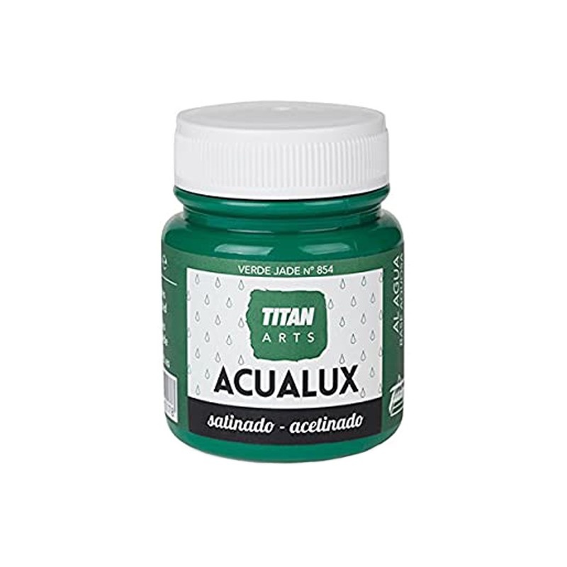Pintura Acrílica Acualux - TITANLUX - Verde jade satinado 100 ml
