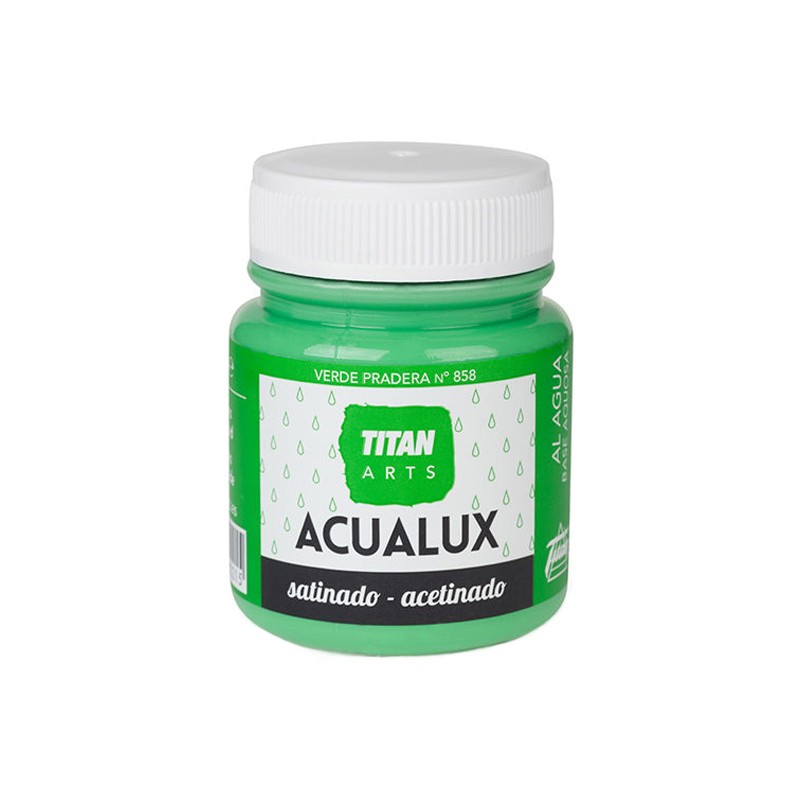 Pintura Acrílica Acualux - TITANLUX - Verde pradera 100 ml
