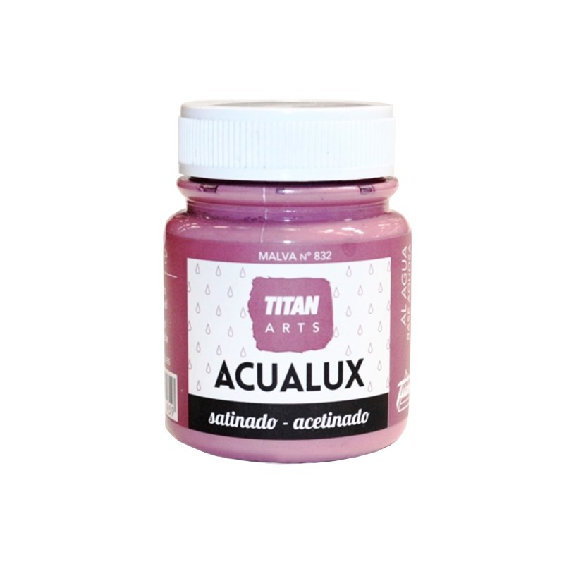 Pintura Acrílica Acualux - TITANLUX - Malva satinado 100 ml
