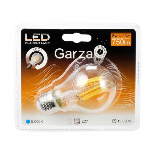Color de luz - Luz fría, Casquillo - E27, Potencia - 8 W 2