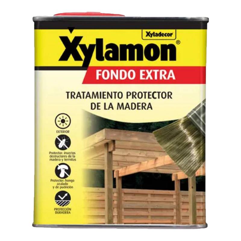 Tratamiento protector para la madera de uso exclusivo para el exterior